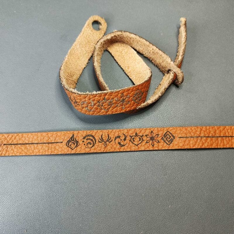 Braccialetto in vera pelle Genshin