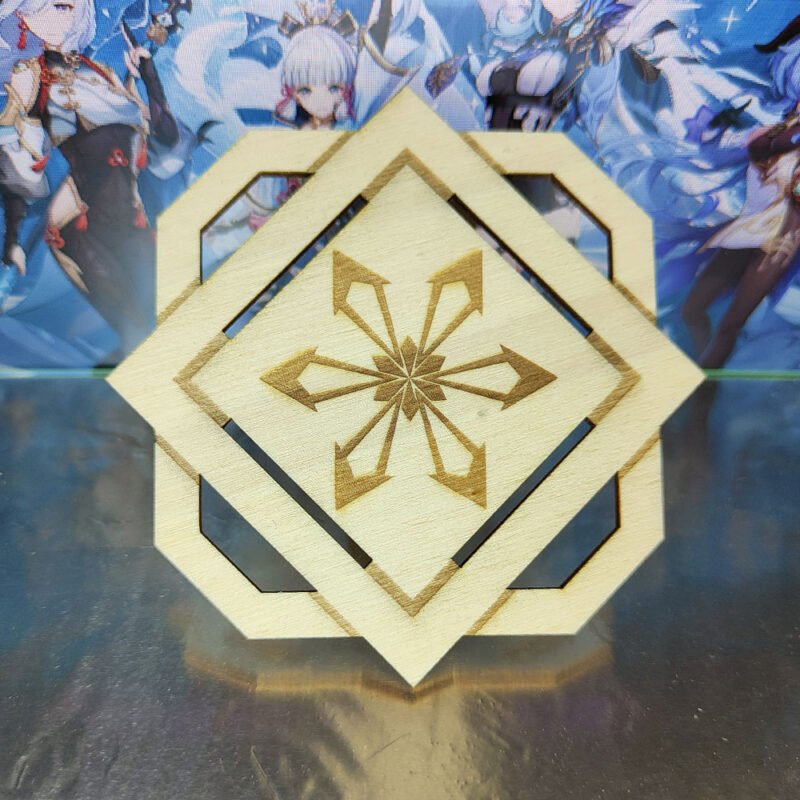 Sottobicchiere Elemento Genshin - immagine 2