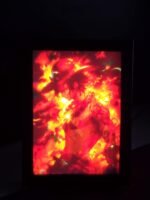 Litofania Ace OnePiece - 13x18cm - incorniciato - retroilluminato - USB - cavo usb-c incluso