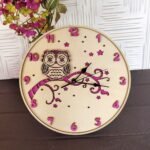 Orologio Civetta da parete e da tavolo - Lasercut - 30cm / 12" Clock