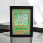 Lightbox OnePiece - Roronoa Zoro - WANTED - 13x18cm - incorniciato - USB - RGB