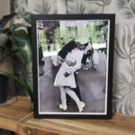 Quadro RGB Luminoso "Il Bacio del Marinaio" USB