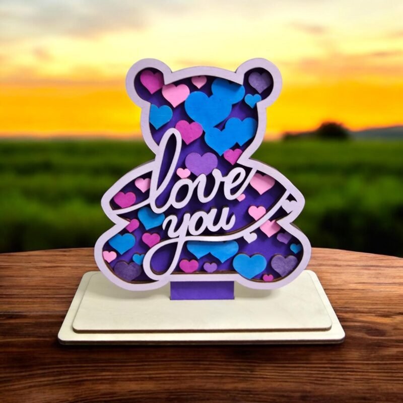 Orsetto i Love You- 17x18 - Ideale per San Valentino