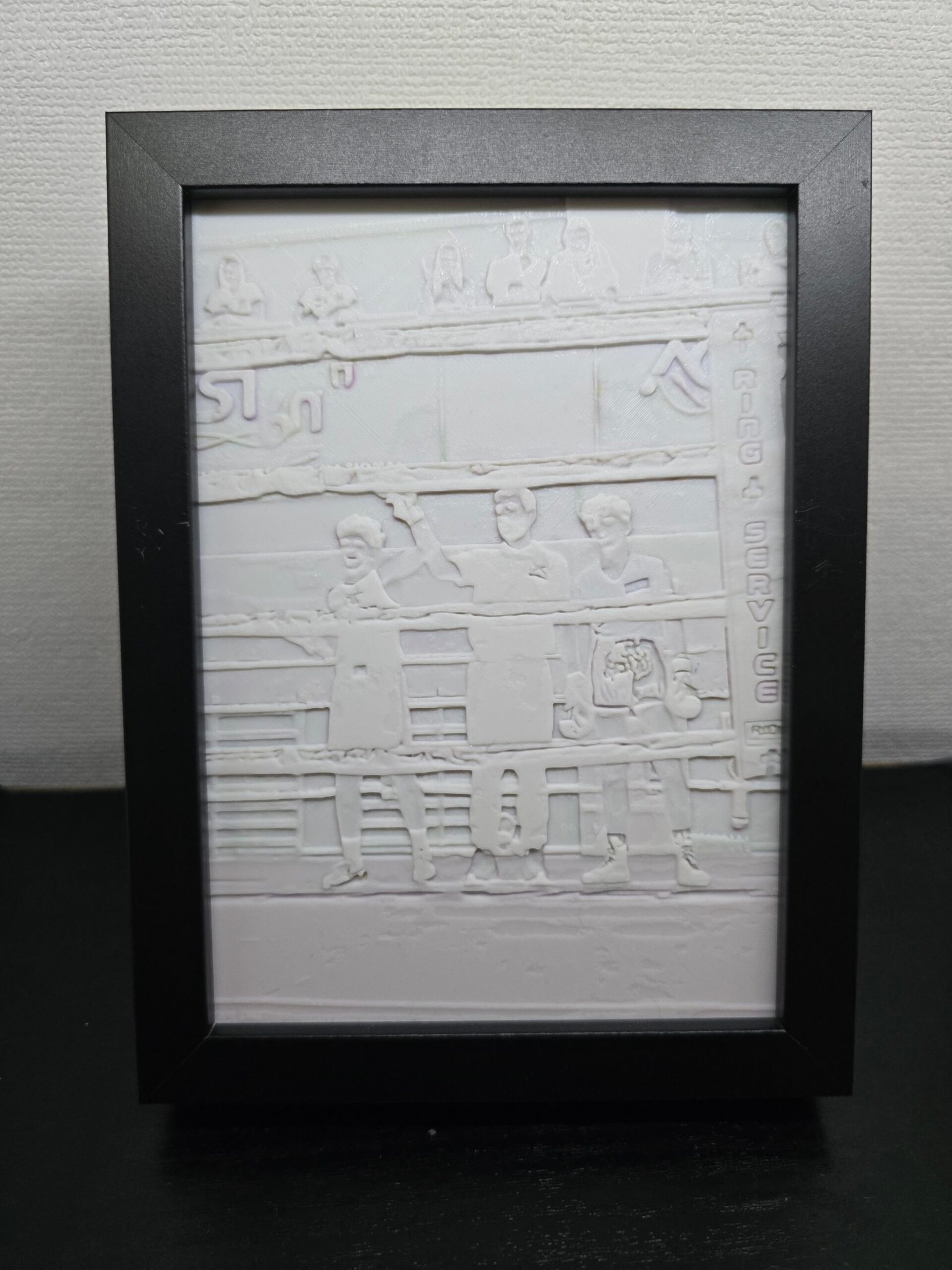 Litofania Personalizzata con la Tua Foto – Stampa 3D | Luce Notturna Retroilluminata - immagine 4