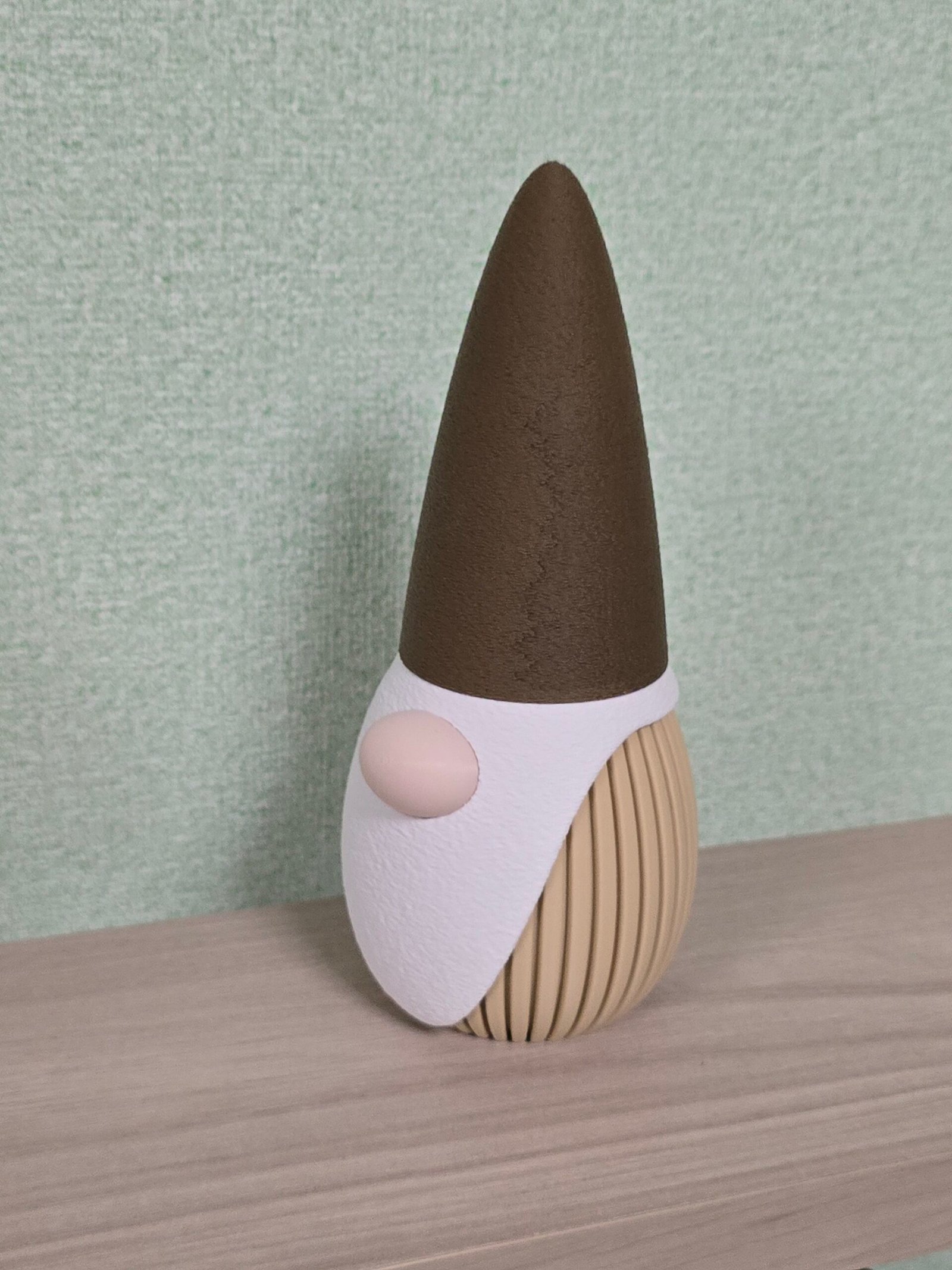 Gnomo Decorativo in 3D – Portaoggetti Originale - immagine 3