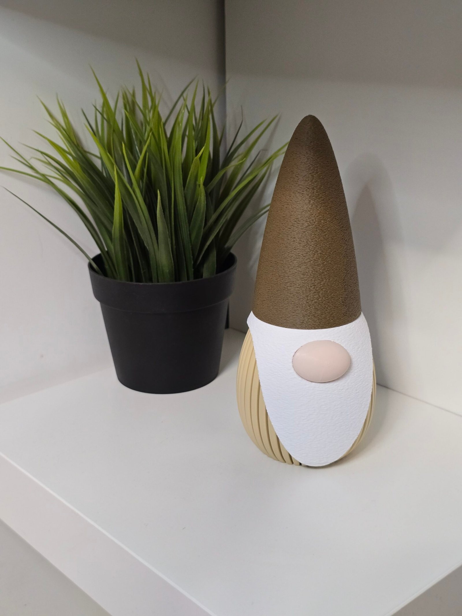 Gnomo Decorativo in 3D – Portaoggetti Originale