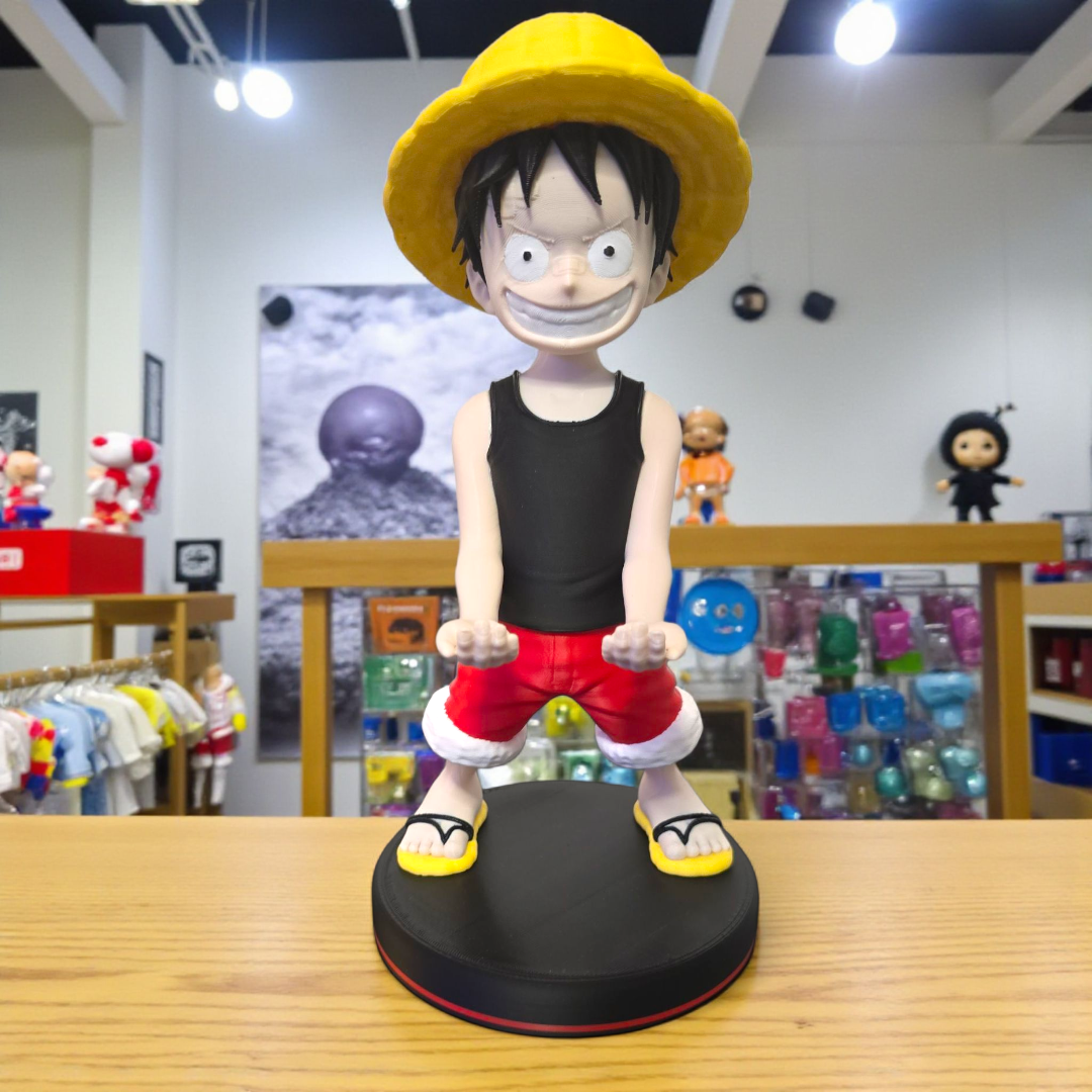 Supporto Gamepad/Telefono Monkey D. Luffy – Stampa 3D | Accessorio da Scrivania per Gamer e Fan di One Piece - immagine 2