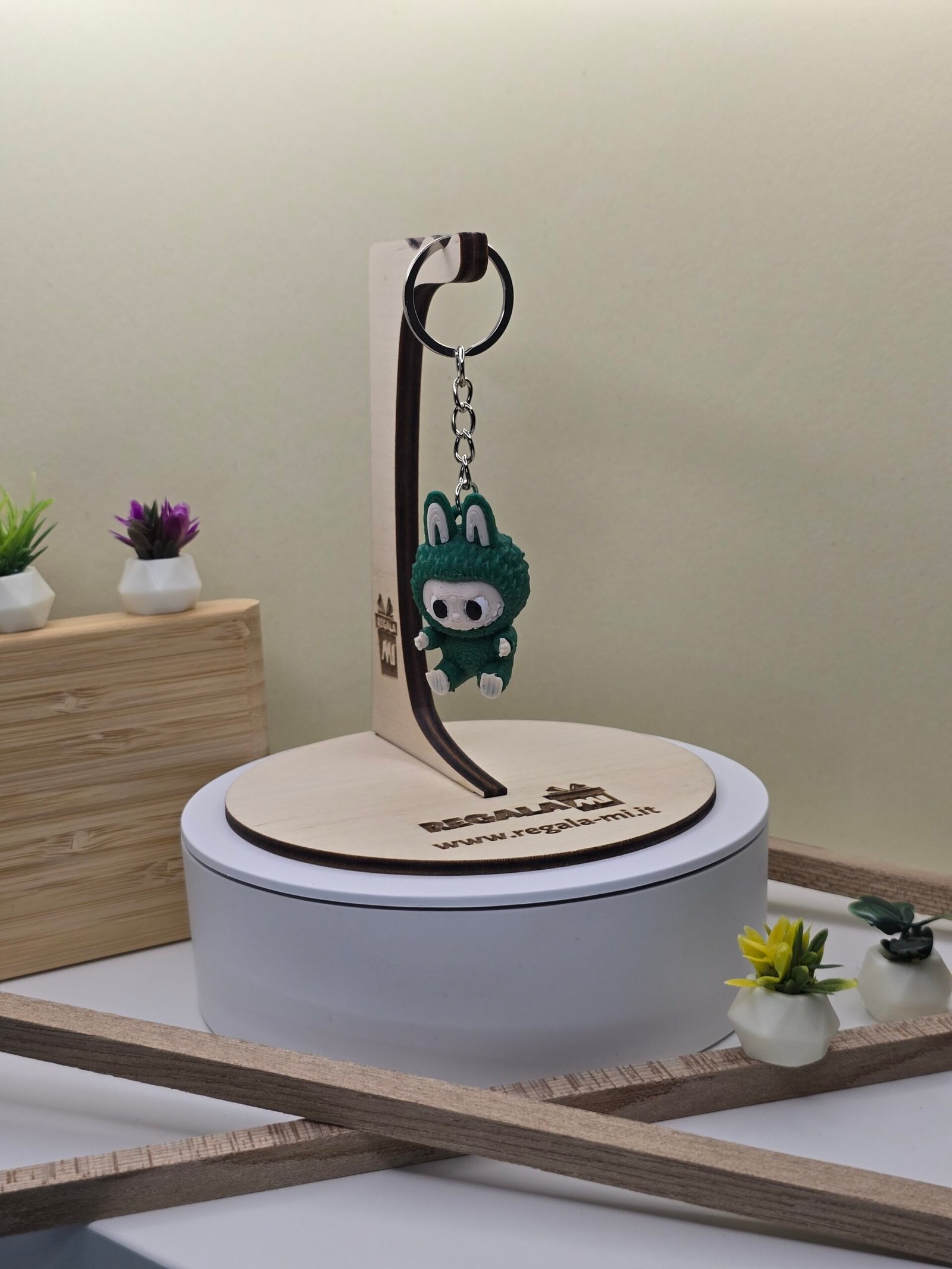 Portachiavi Labubu – Stampa 3D | Design Iconico | Disponibile in Vari Colori - immagine 4