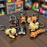 Portachiavi Cane Personalizzato – Stampa 3D | Razze a Scelta | Idea Regalo per Amanti degli Animali