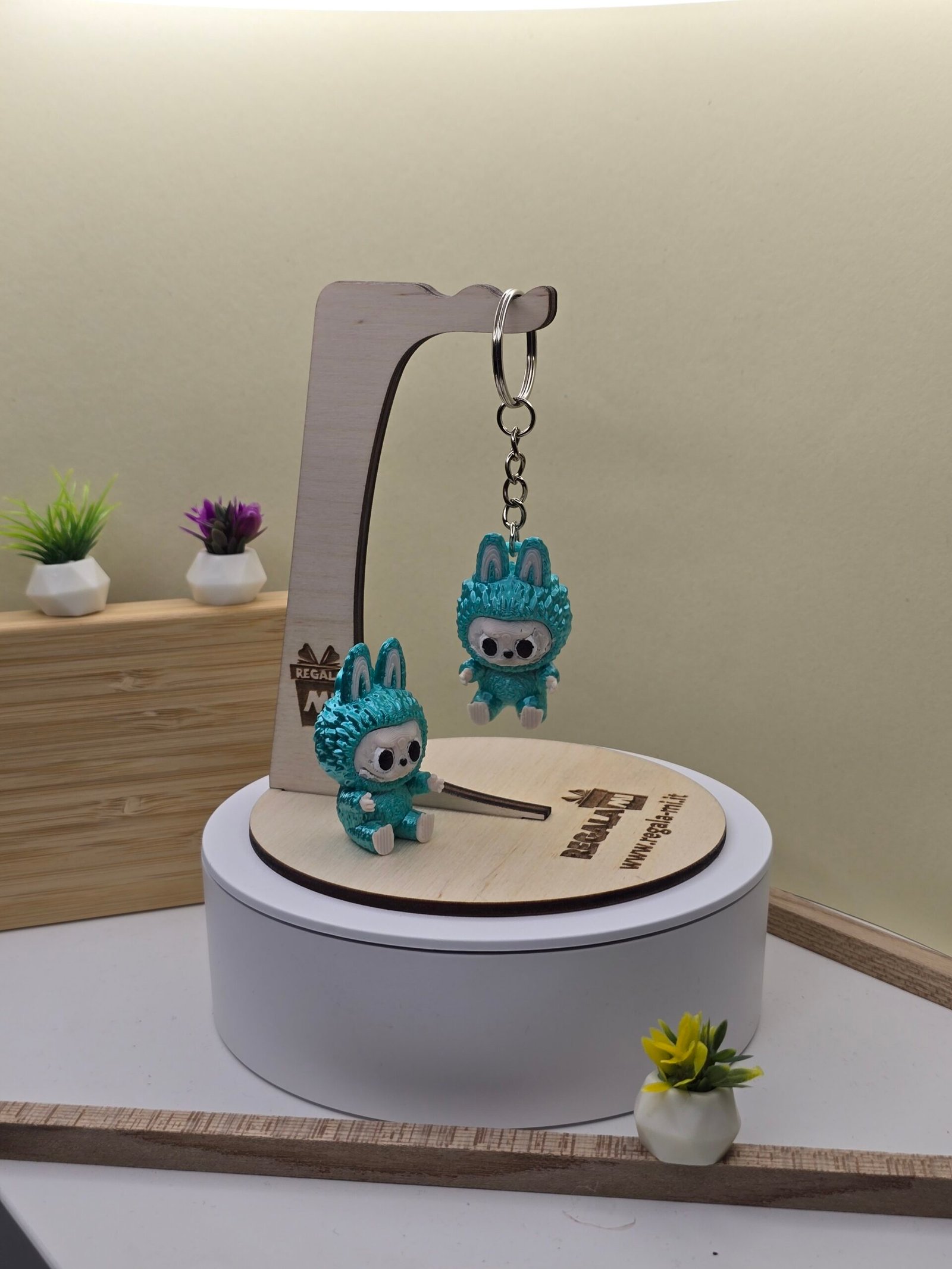 Portachiavi Labubu – Stampa 3D | Design Iconico | Disponibile in Vari Colori