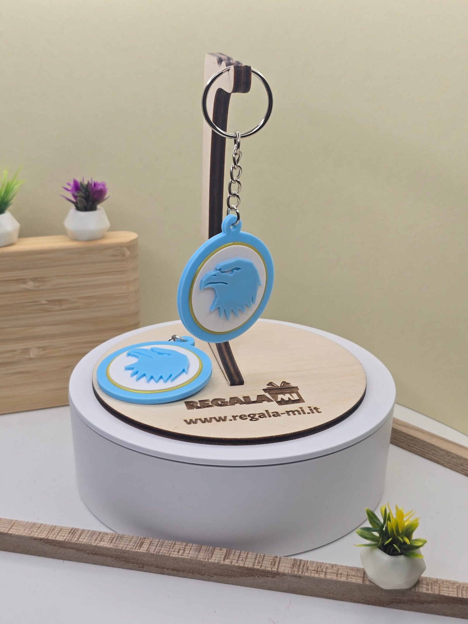 Portachiavi della Tua Squadra – Stampa 3D | Tifosi con Stile | Tante Squadre Disponibili - immagine 4