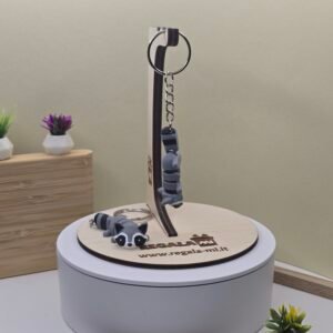 Portachiavi Procione Articolato – Stampa 3D | Design Simpatico e Flessibile | Accessorio Decorativo