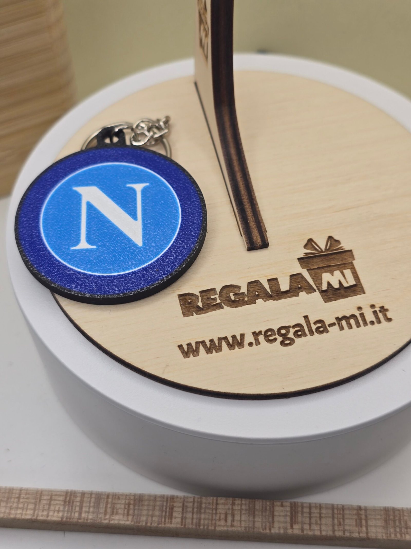 Portachiavi della Tua Squadra – Stampa 3D | Tifosi con Stile | Tante Squadre Disponibili - immagine 2