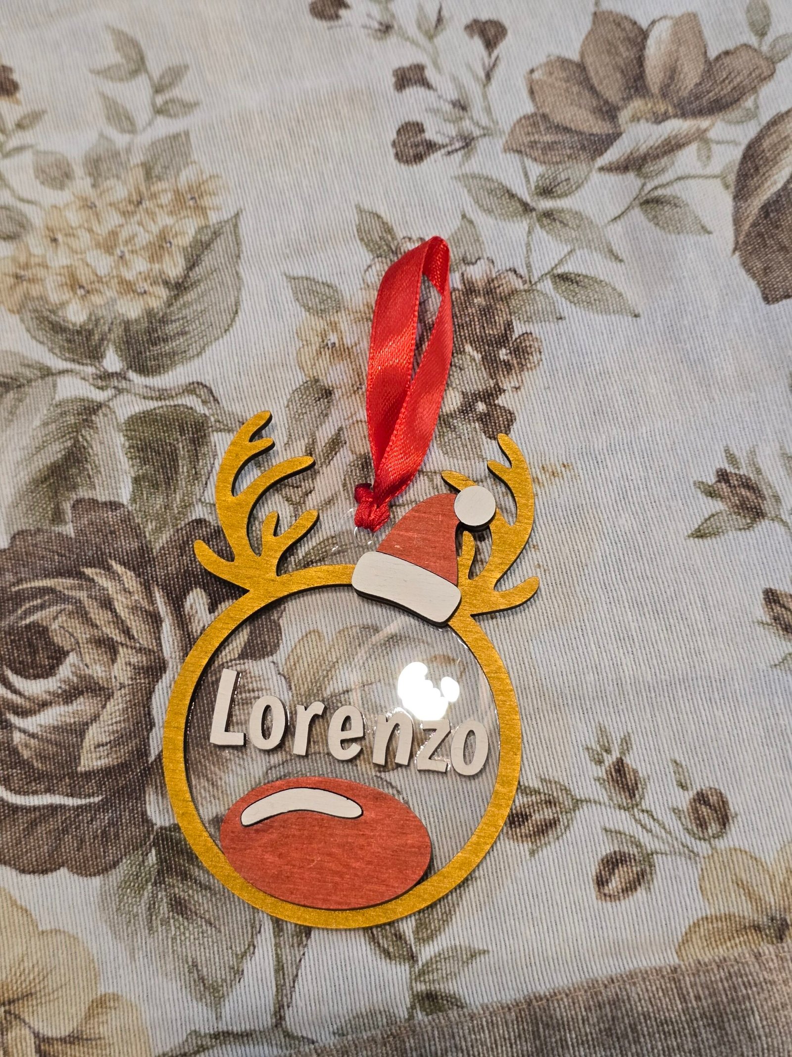 Renna Natalizia Personalizzata con Nome - immagine 3