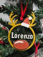 Renna Natalizia Personalizzata con Nome