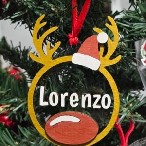 Renna Natalizia Personalizzata con Nome