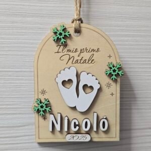 Il Mio Primo Natale – Personalizzabile