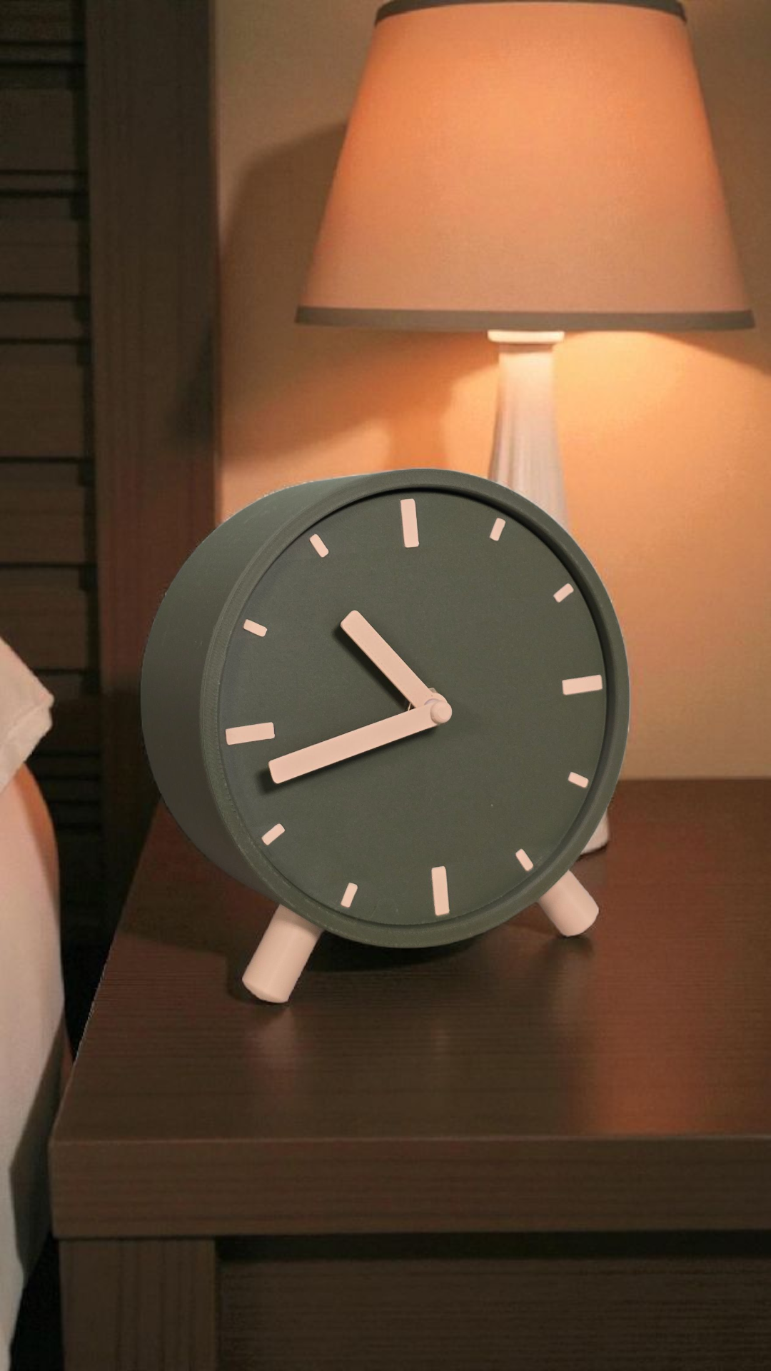 Eleganza Minimal: Orologio da Scrivania 13cm - immagine 5