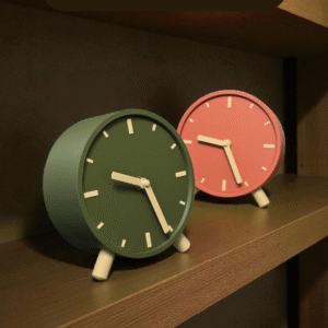 Eleganza Minimal: Orologio da Scrivania 13cm